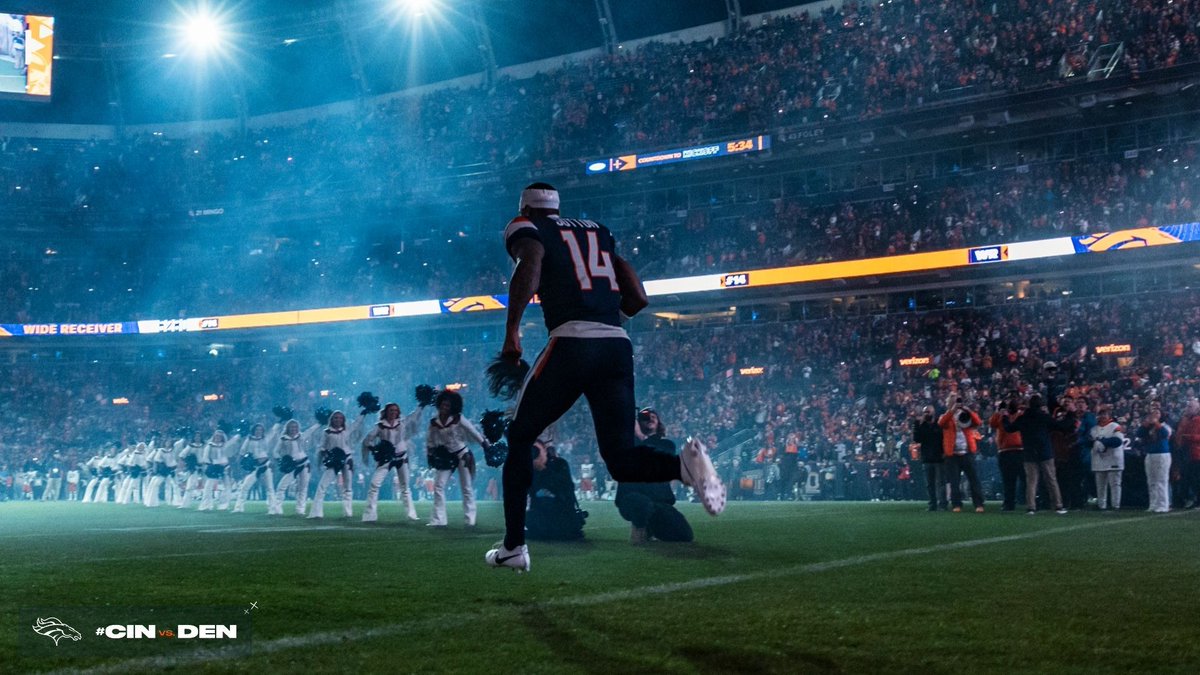 Back at home for a prime-time battle 😤

#CINvsDEN Game Preview » buff.ly/pCzzZP0