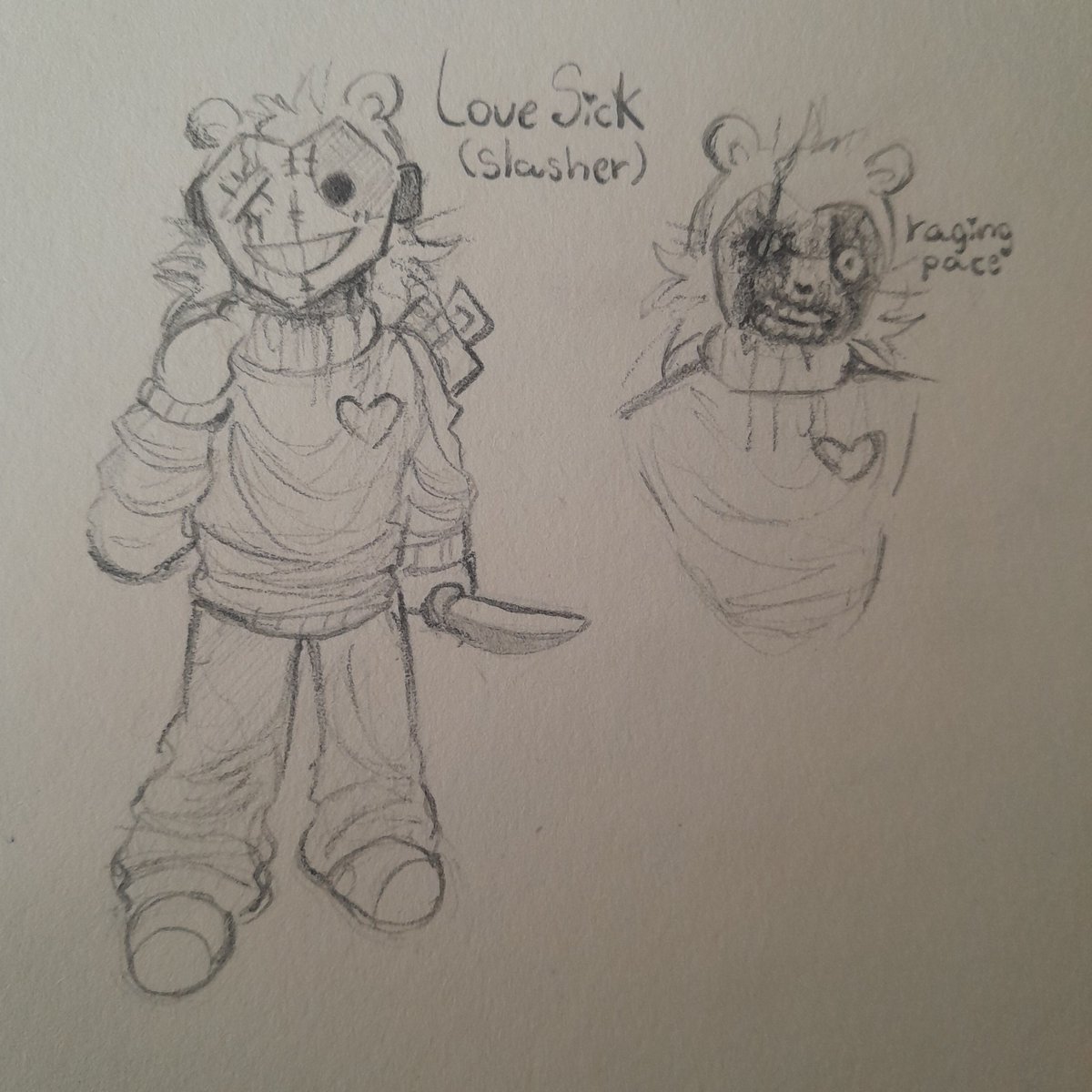 What if Lovesick was an actual lovesick...
(Slasher skin concept)

#Forsaken #forsakenfanart #maxdesignpro
#twiddlefinger #anodetoafriend