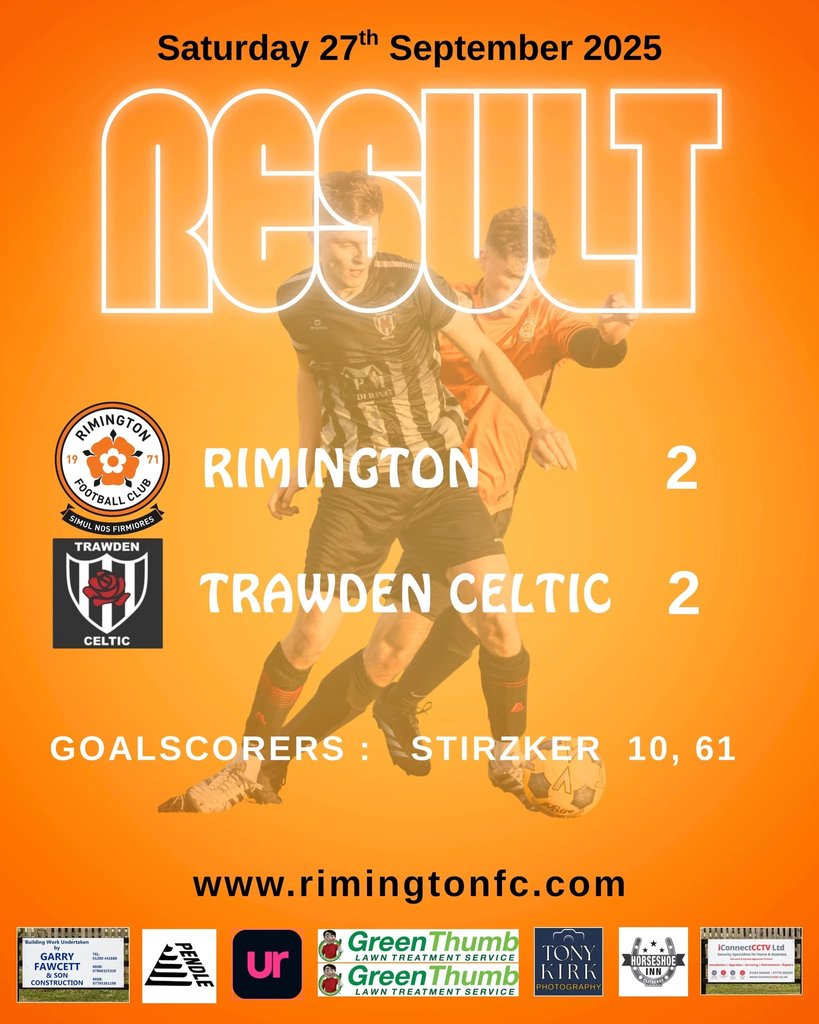 Rimington Football Club ๐ด๓ ง๓ ข๓ ฅ๓ ฎ๓ ง๓ ฟ (@rimyfc) on Twitter photo MATCH REPORT: What a thrilling encounter at the GreenThumb Lawns ground! #Pitchero
rimingtonfc.com/teams/219733/mโฆ MATCH REPORT: What a thrilling encounter at the GreenThumb Lawns ground! #Pitchero
rimingtonfc.com/teams/219733/mโฆ