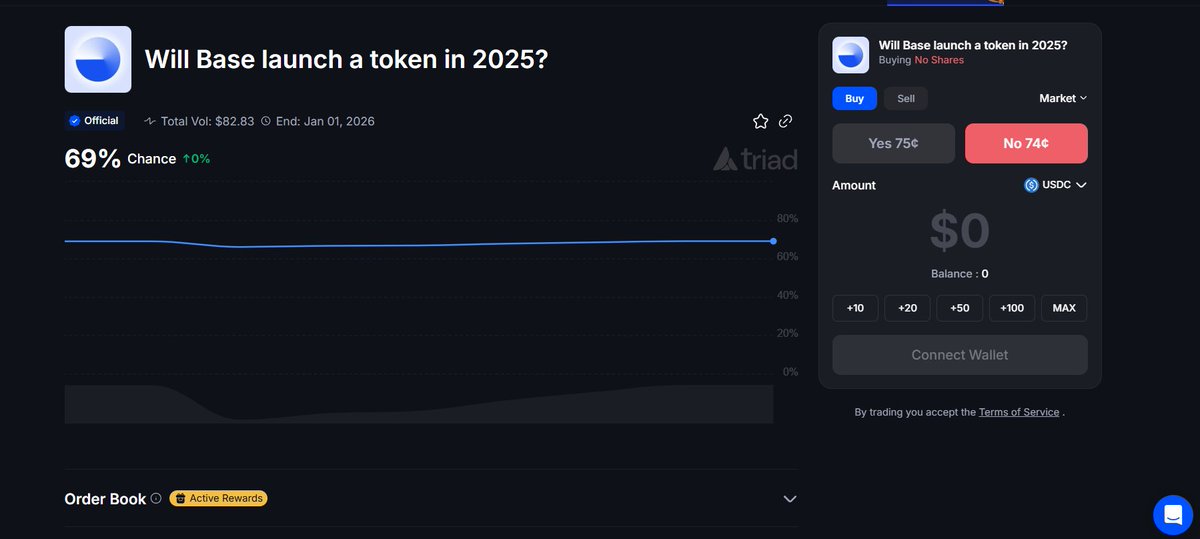 cryptovcdegen's tweet image. I became curious to see if there were any bets in PM on Base token after the broadcast about BaseCamp

However, the token will most likely only appear after 2025. Pollak said that Base is still in its early stages and needs more time. He also noted that the team will definitely…