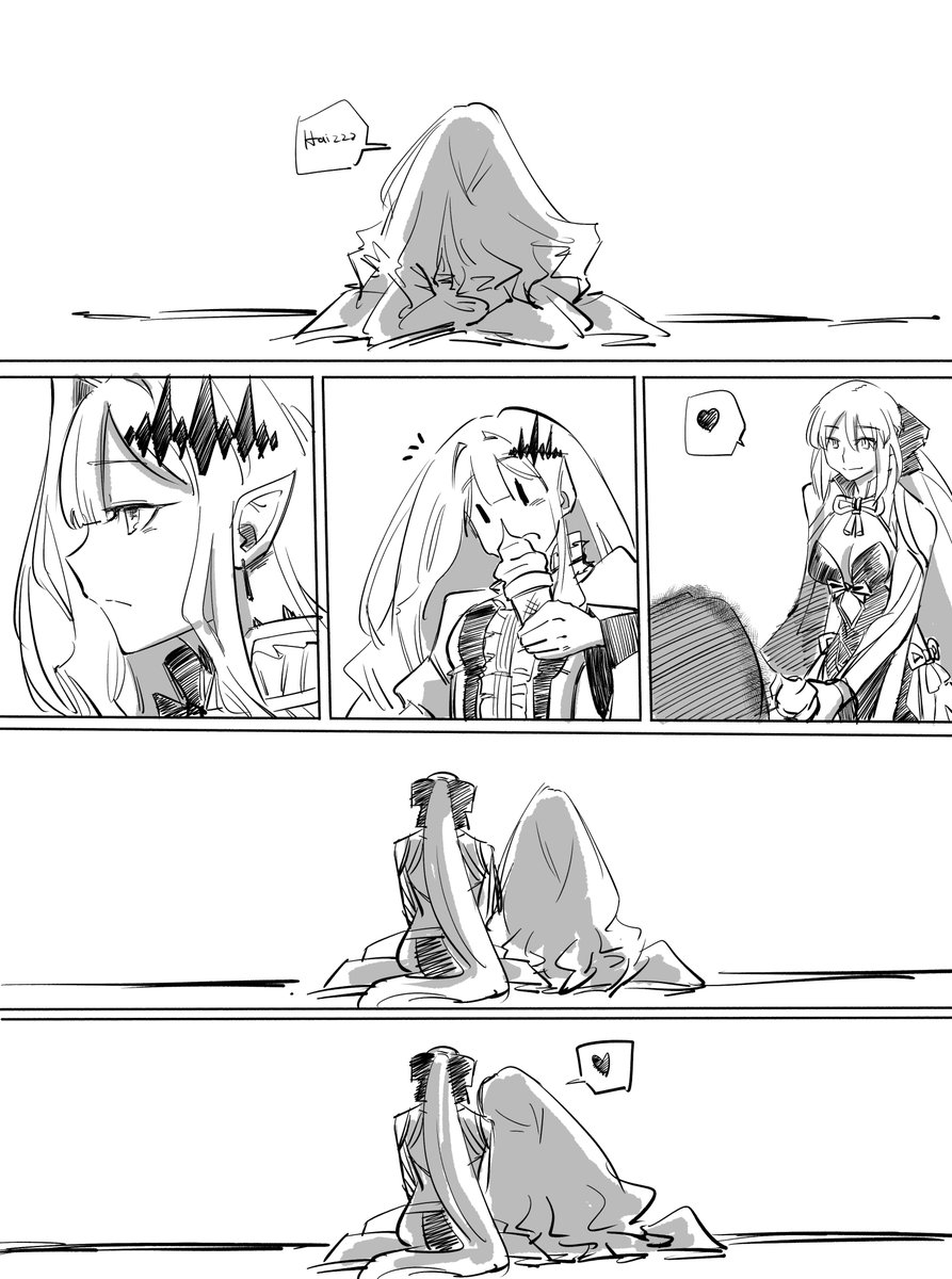 Tryxp_tin2003's tweet image. Ice cream? my daughter!
#FGO 
#FateGrandOrder #FateGO