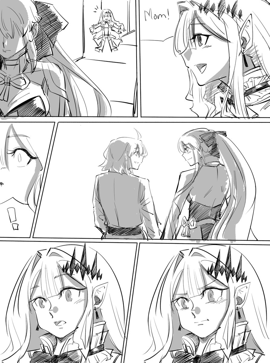 Tryxp_tin2003's tweet image. Ice cream? my daughter!
#FGO 
#FateGrandOrder #FateGO