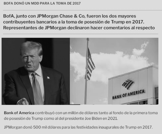 JuanPoe's tweet photo. Ya saben que el poderoso narcotraficante Abdul Mauricio Harb Gómez lavó miles de dólares en el Bank of America de USA mientras hacía política con Uribe y María F Cabal. ¿Saben a quien donó ese Banco 1 millón de dólares? A Trump. ¿Cuándo ocurrió el lavado? Durante el Gob de Trump. https://t.co/dmQOAmpvgG