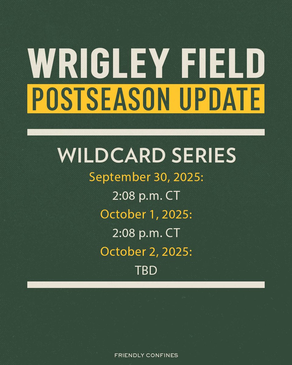 Wrigley Field (@ofcwrigleyfield) on Twitter photo 