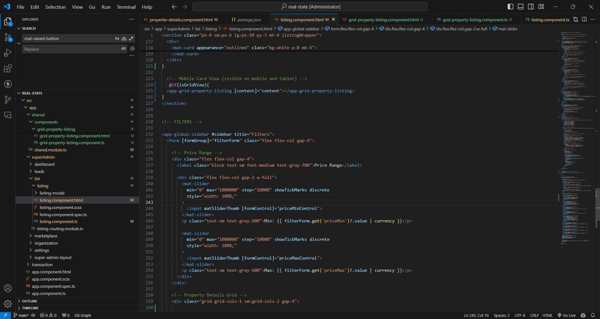 _a_m_i_t_1's tweet image. Day 448 of #500DaysOfCode.

Implementing property listing feature on real estate platform.