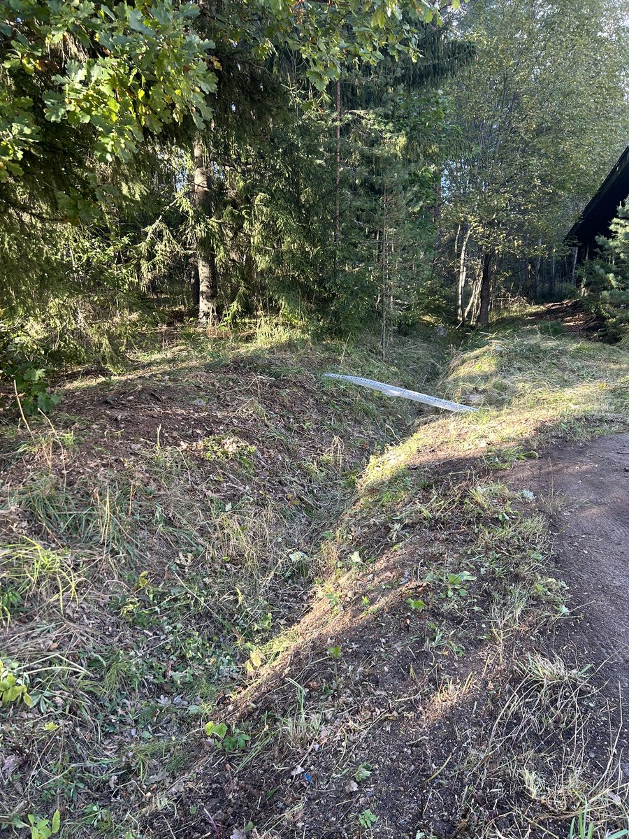 Raivaussaha, akkumoottorisaha ja haravat heiluivat muutaman tunnin 💪
Rikkaruohoryteiköt, pajukot ja metsästä ojan yli pihaan roikkuvat oksat pois. Yksi pätkä ojanreunaa siivottu 👏👍
Onhan tuo aikamoinen muutos vaikka siistimistä vielä riittää 
#box #elämäälaatikossa #raivooja