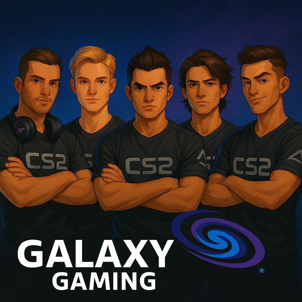 We are proud to launch the Galaxy Gaming CS Academy – a new chapter for young talents to grow, compete, and prepare for the future! 🌌 #GalaxyNation

Roster:
🇱🇹 5xsy
🇱🇹 PauLenkas
🇱🇹 JGuyS
🇱🇹 L3GGEND
🇱🇹 HuRR9caNE