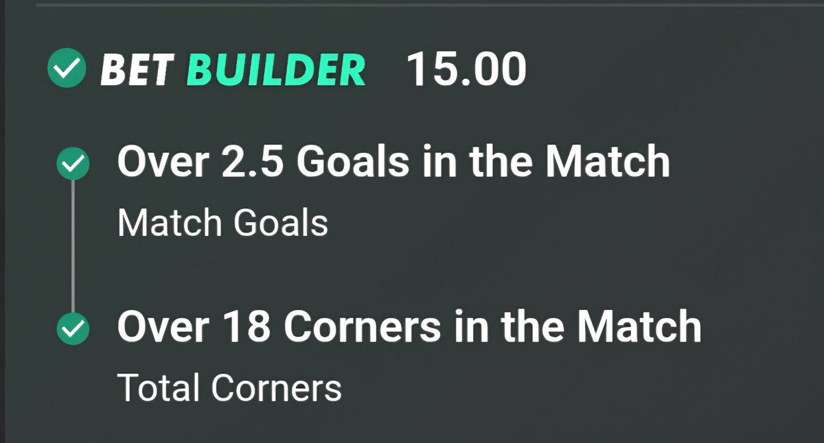 Cheeky late winner in my group chat 💥

Late card would have been delightful!