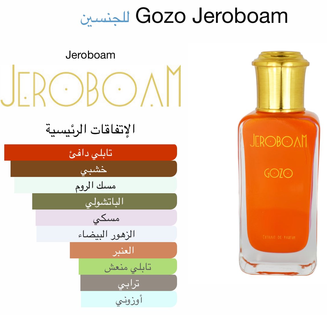 OS_perf's tweet image. عطر جوزو من جيروبوم | Gozo Jeroboam 🔸👑🔸
من أكثر العطور اللي تصدمك بجمال ريحته وتميزها، 
وأروع العطور اللي قدمت نوتة الزعفران.
بصراحة أقدر أقول إنه من أجمل العطور اللي شميتها من فترة طويلة، أيقونة نادرة وصعب تلقى لها بديل.
عطر فخم، وثباته وفوحانه على أعلى مستوى.