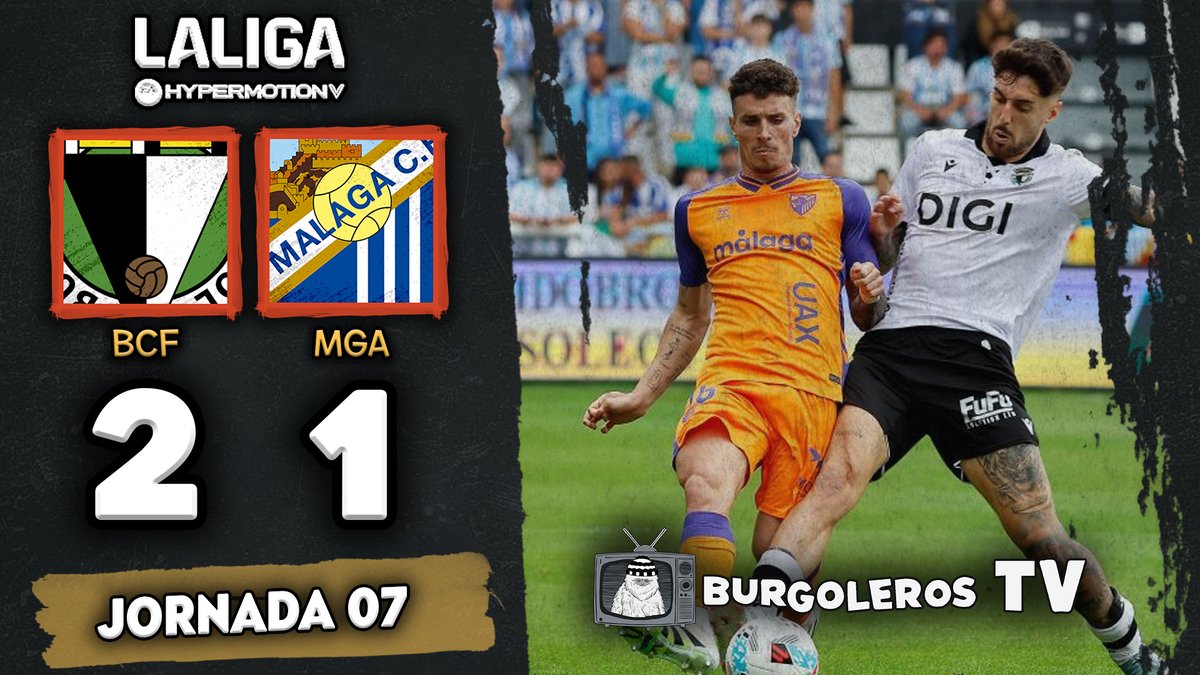 💪 El <a href="/Burgos_CF/">Burgos Club de Fútbol</a> se redime del empate del pasado lunes y vence con remontada al <a href="/MalagaCF/">Málaga CF</a>.

👇🏻 Descubre las claves del partido 👇🏻
youtu.be/18mGdjLea8w
youtu.be/18mGdjLea8w
youtu.be/18mGdjLea8w

#BurgosCFMálaga