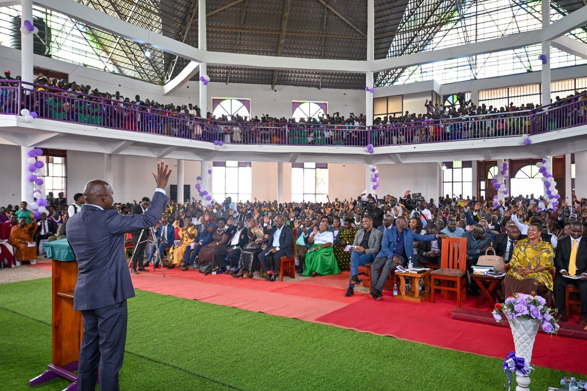 Know0YourKenya's tweet image. "Honoured to represent President @WilliamsRuto at the opening of the new sanctuary in Kapchorwa 🇺🇬🙏. A true symbol of faith, unity &amp;amp; the shared destiny of Kenya and Uganda. #KenyaUgandaRelations #FaithAndUnity"