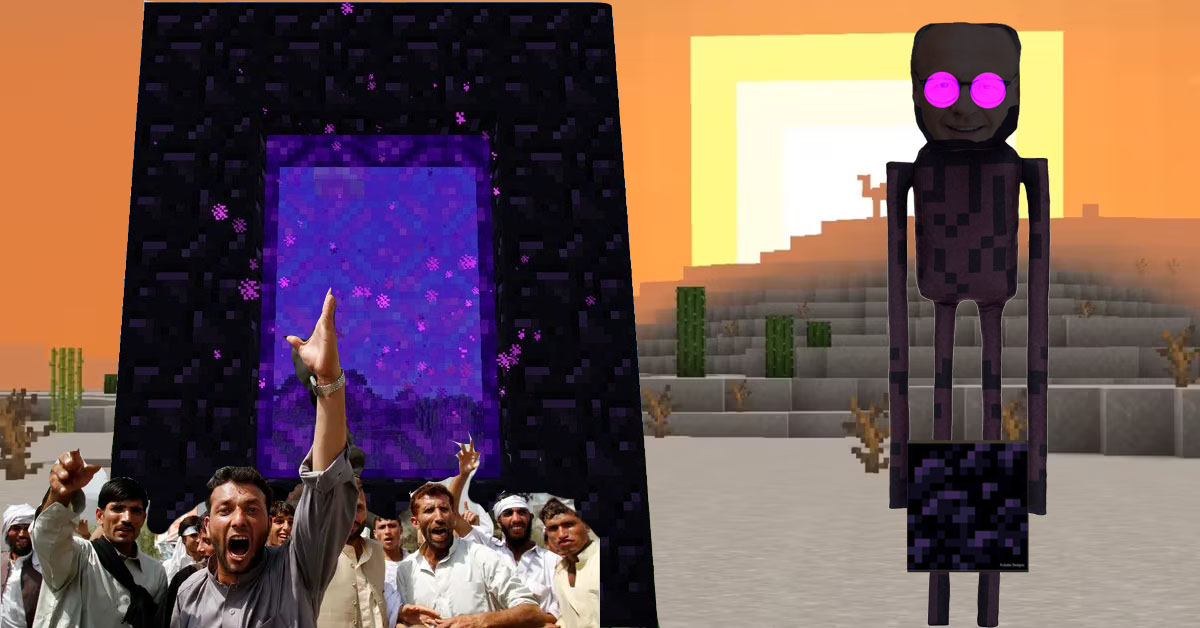 Oh neim, Slendermerz hat ein Portal in Lampukisan gebaut, um noch effizienter Menschen importieren zu können!