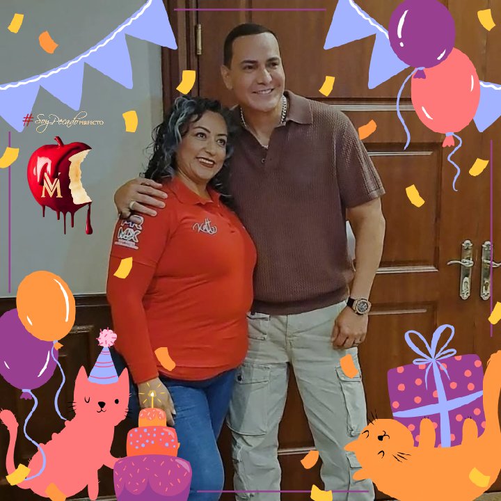 FANSPECADOPVM's tweet photo. Queremos felicitar a nuestra amiga @kattGonzalezG que esta cumpliendo años de parte del fan club #PecadoPerfectole le enviamos un fuerte abrazo
@VictorManuelle https://t.co/IRlGCe2DC7
