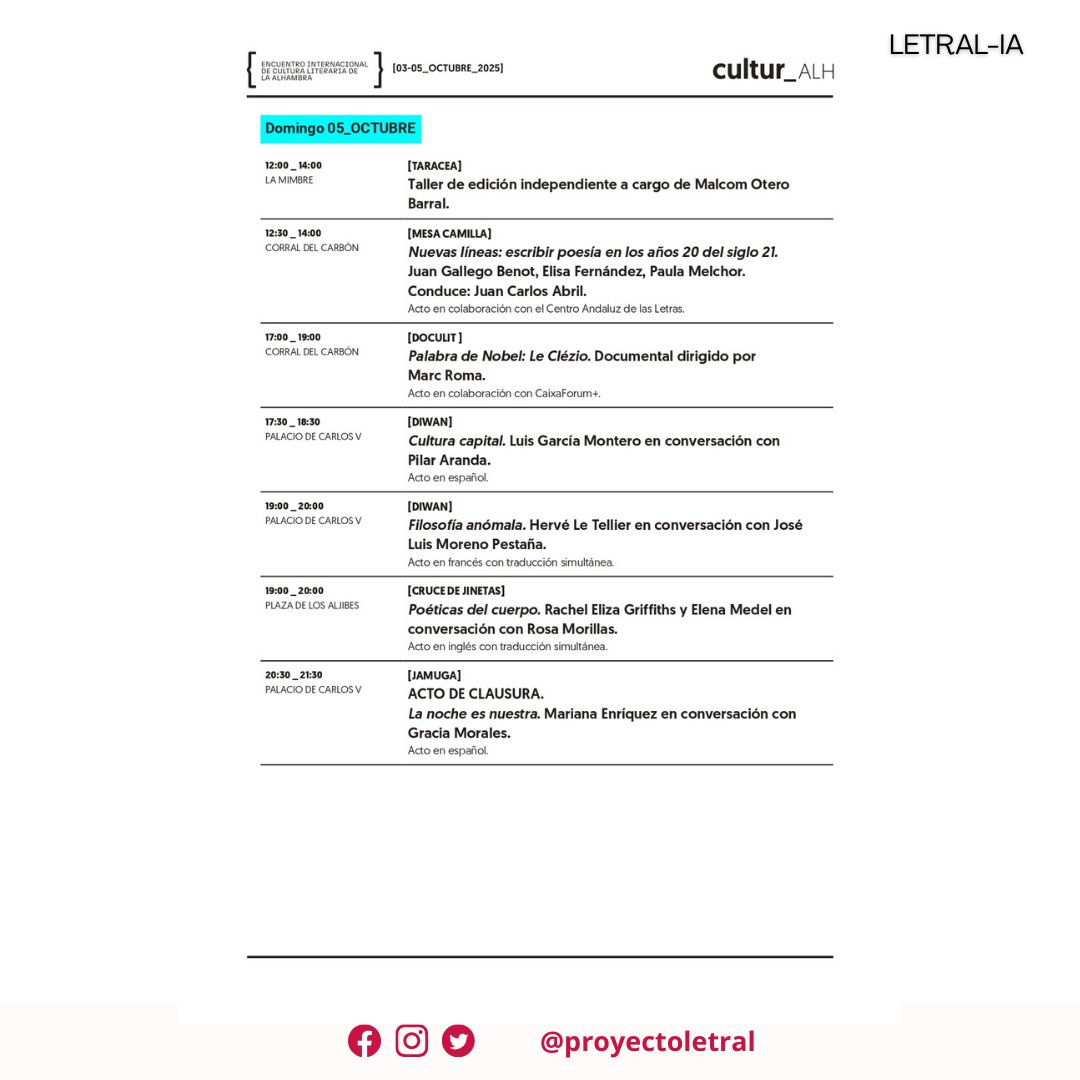 Proyecto LETRAL tweet media