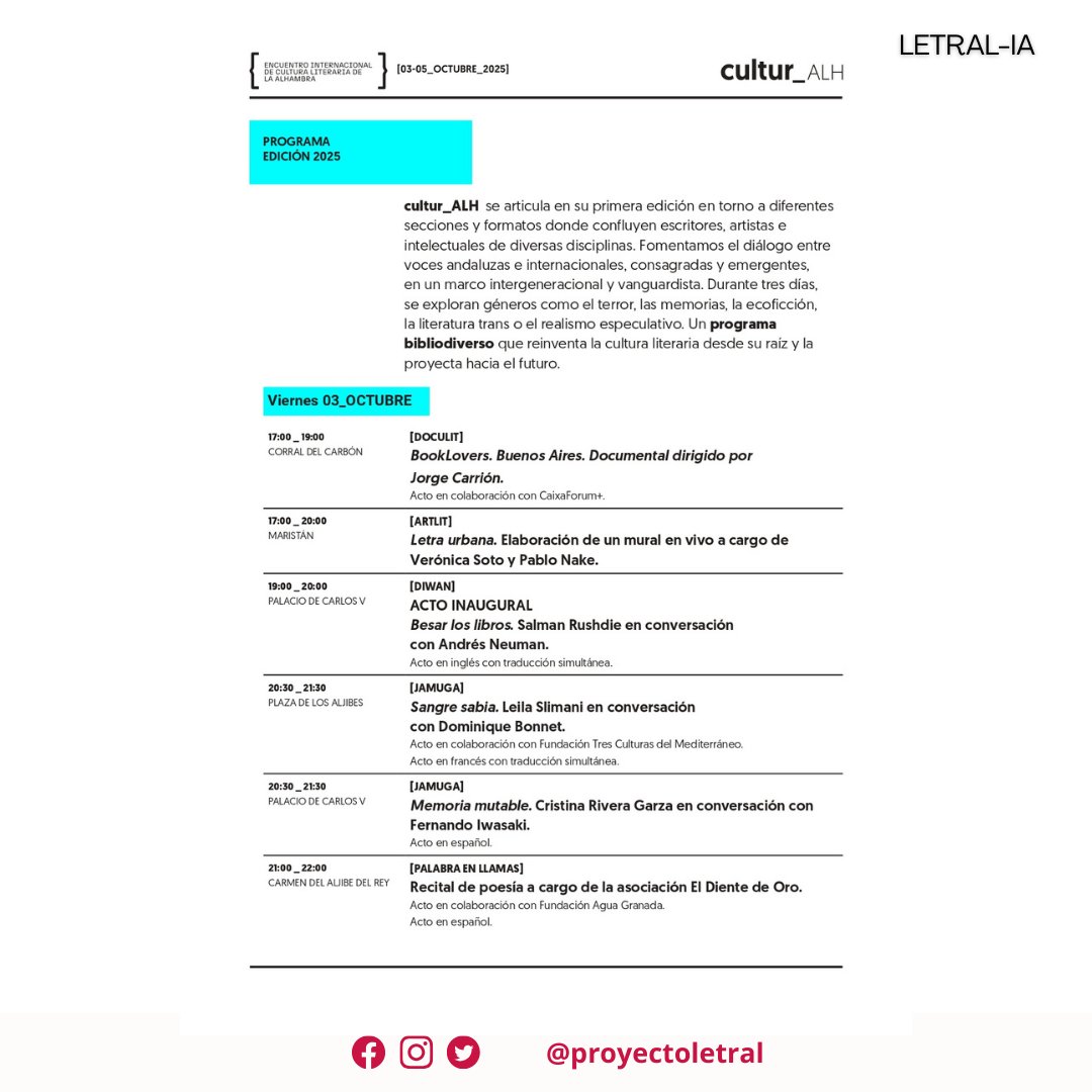 Proyecto LETRAL tweet media