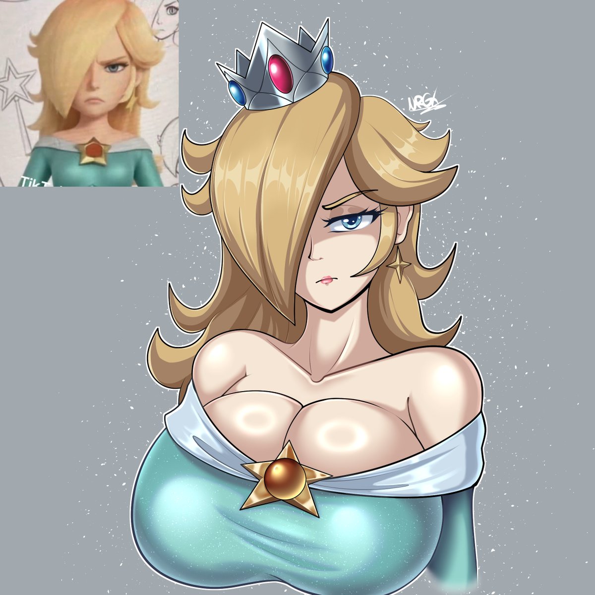 Rosalina💙✨
Angry Mommy 👀💦

#art #MarioBros #Rosalina