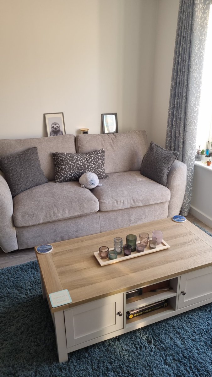 LazySlothVibes's tweet image. Starting to feel a little more homely with our sofa finally getting here 🩶

#Home #decorating #new