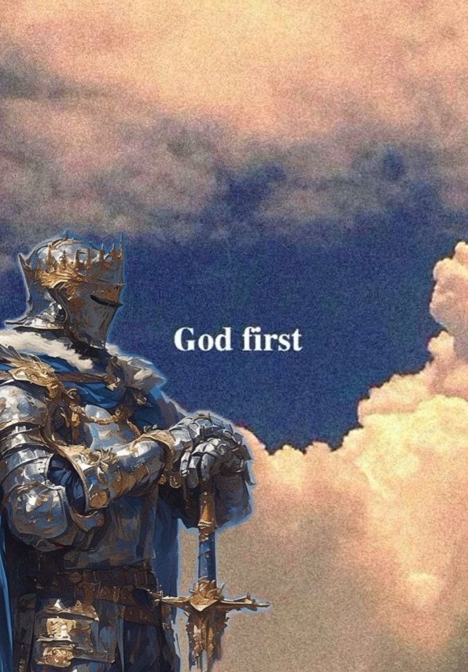 darren_privvxo's tweet image. With God first, no battle is lost. ⚔️✝️  
#KingdomFirst #SpiritStrong #DivineStrength #VictoryPromised