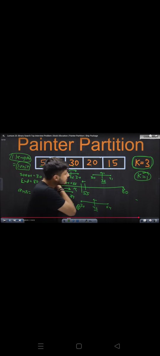 Navneetrajgupta's tweet image. Day 7/100 of #100DaysOfCode challenge is complete!
 Focused on revision and mastering tough binary search problems today. The Book Allocation problem was a great challenge but managed to do it. Step by step, we get better.
​ #DSA #BinarySearch #rohitnegi
#gfg #LearnInPublic