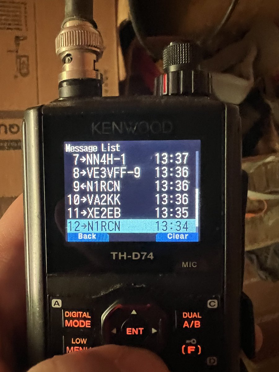 Joe Domaleski, KI4ASK (@joedom) on Twitter photo It’s great to be back on the ISS using APRS 🌎🛰️. Good to see <a href="/n1rcn/">Fletch</a> <a href="/scott23192/">Scott Chapman</a> <a href="/XE3ISS/">Fernando Nuñez</a> and others <a href="/AMSAT/">AMSAT</a> <a href="/ARISS_Intl/">ARISS - Amateur Radio on the ISS</a> #hamradio It’s great to be back on the ISS using APRS 🌎🛰️. Good to see <a href="/n1rcn/">Fletch</a> <a href="/scott23192/">Scott Chapman</a> <a href="/XE3ISS/">Fernando Nuñez</a> and others <a href="/AMSAT/">AMSAT</a> <a href="/ARISS_Intl/">ARISS - Amateur Radio on the ISS</a> #hamradio