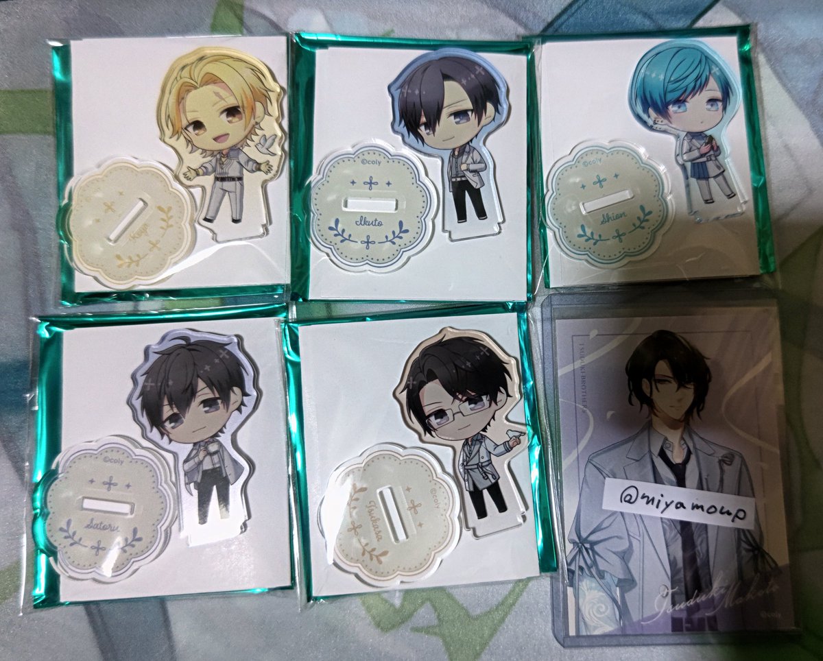 【交換譲渡】スタマイ スタンドマイヒーローズ 9th Anniversary 9周年 アニバ ストア
譲)トレーディングアクリルスタンド Tasteful Ivory mini
アクスタ
桐嶋さん 早乙女さん 日向くん 渡部さん 朝霧さん
求)誠さん
または定価送料
3,000円お迎えで1特典お付けします
よろしくお願いいたします