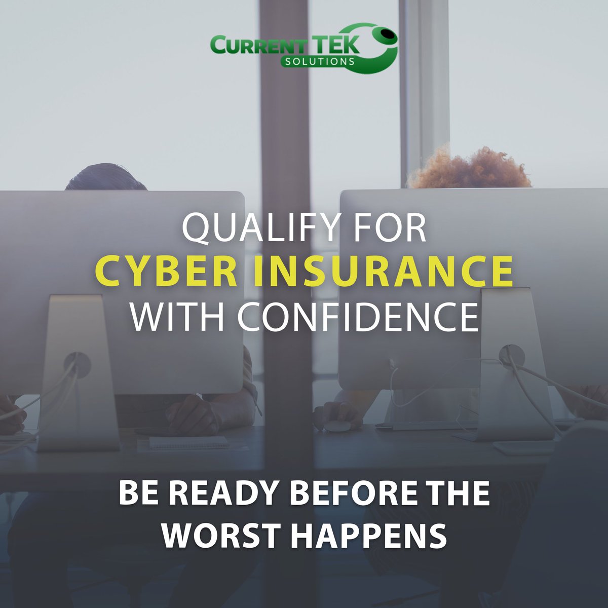 currentTEK's tweet image. Cyber insurance is no longer optional—it’s essential.
We’ll help you meet requirements, reduce stress &amp;amp; qualify with confidence.
Be ready before the worst happens.
currentteksolutions.com/contact

#CyberInsurance #CyberSecurity #CurrentTEKSolutions