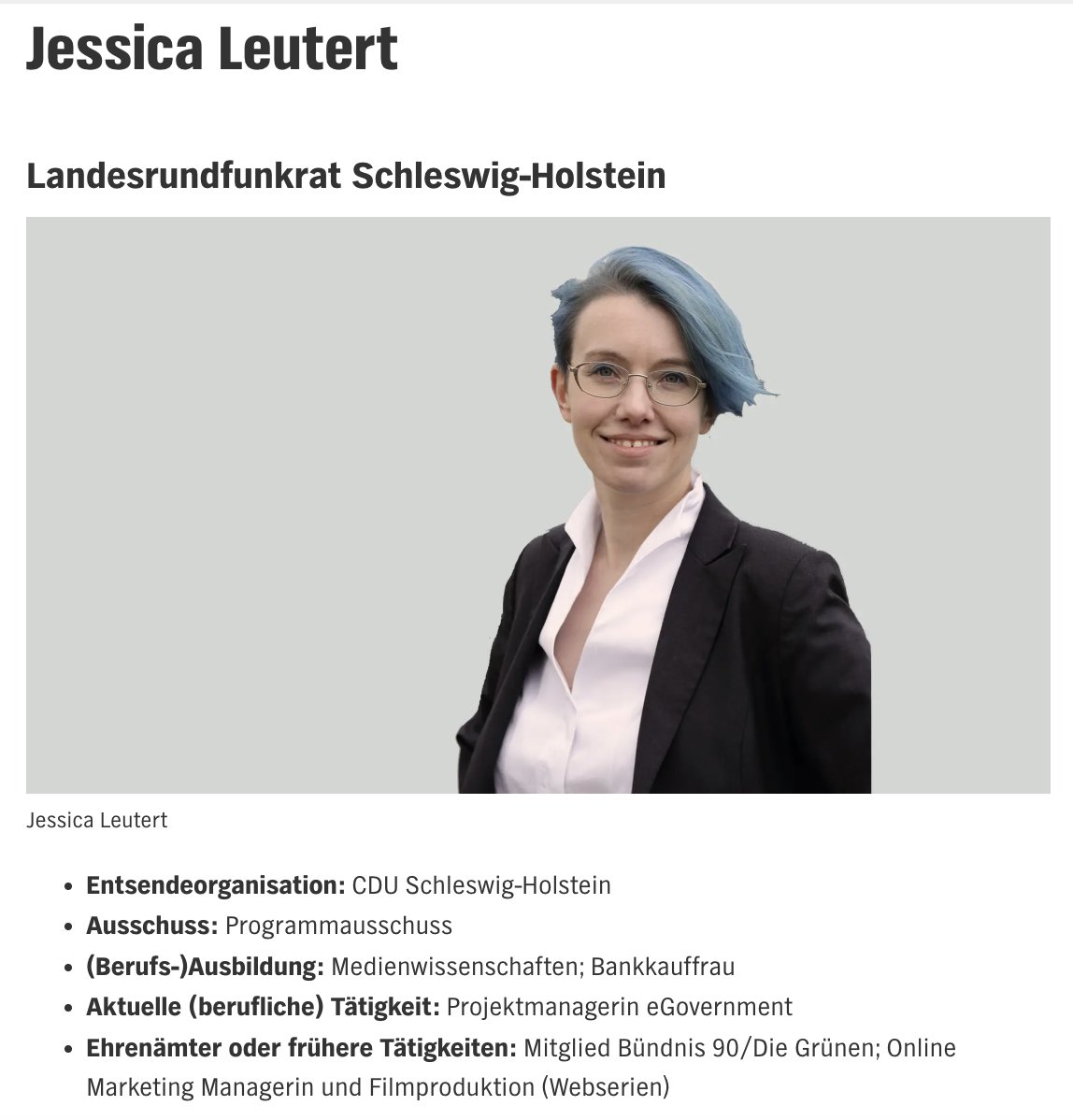 Diese drei Frauen sind oder waren Mitglied bei den Grünen und sitzen im Programmausschuss des NDR-Rundfunkrats. Dort haben sie sich intensiv mit Julia Ruhs’ Sendung „Klar“ beschäftigt. In allen drei Sitzungen seit der ersten Folge war „Klar“ Thema. Dann wurde Ruhs abgesetzt.