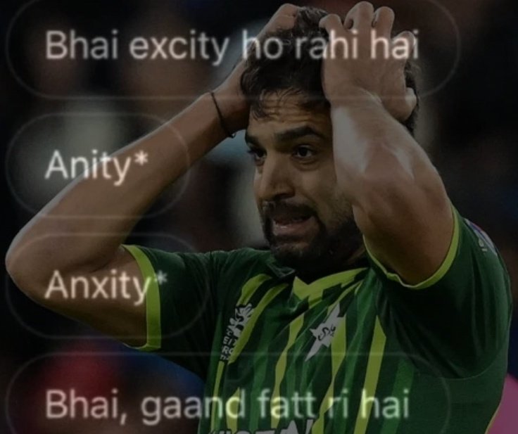 umar_says_'s tweet photo. that one Haris Rauf's over that changes the entire match, same old shit  🤌 https://t.co/eI2a8RGOa5