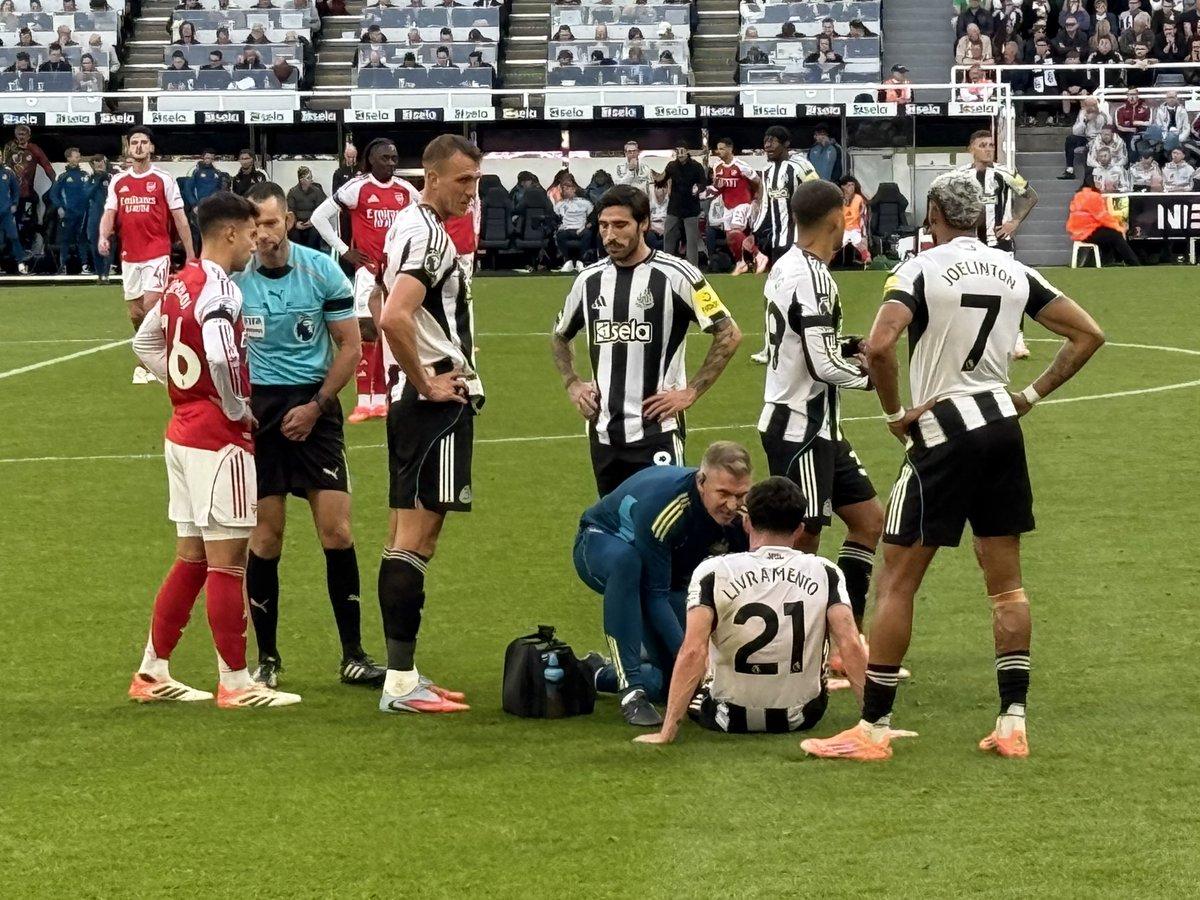 Tough result to take. Arsenal dominated but we defended the lead well until the end. Pope made stunning saves, but should’ve kept possession for the last 2 mins.

Worried about Tino injury who’s been our best performing player so far this season. Thiaw outstanding today. #NUFC