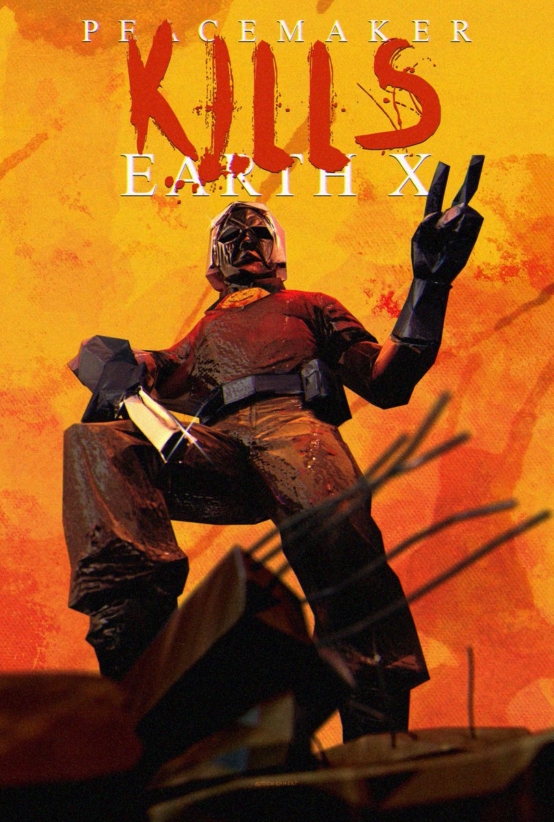 JoeWehnert's tweet image. i haven't made fan art in a while, but I can't stop thinking about #Peacemaker