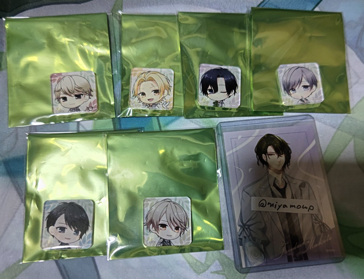 【交換】スタマイ スタンドマイヒーローズ 9th Anniversary 9周年 アニバ ストア
譲)トレーディング立体クリアステッカー Tasteful Ivory mini
九条さん 桐嶋さん 宮瀬さん 京介君 青山さん 桧山さん
求)誠さん
何卒よろしくお願いいたします