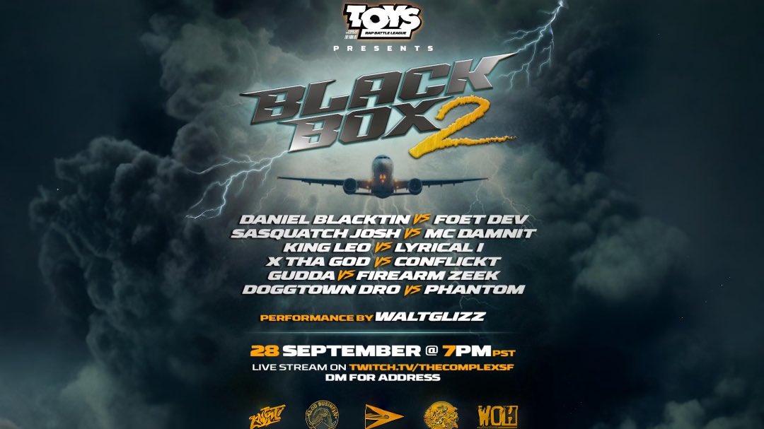 X_Tha_God's tweet image. TOYS WE OUTSIDE 
@FirearmZeek 
@iam_lephantom 

#TOYSBATTLELEAGUE
#COMPLEXSF
#GBE
@CrowdShyt #CrowdShyt

TUNE IN! TODAY
7pm PST, 10pm  EST

twitch.tv/thecomplexsf