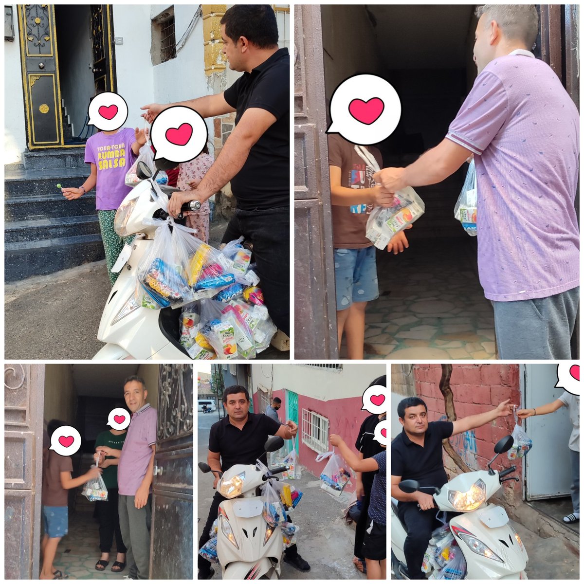 <a href="/EYardimlasma/">EYUPSULTAN YaRdiMlasMa Gaziantep</a> YARDIMLAŞMA GAZİANTEP Olarak Hayırsever Abımızın Hayrına #ihtiyac sahibi ve #Yetım Çocuklarımıza #BÜSKÜVİ VE #MEYVESUYU  Dagıtımında Bulunduk Rabbim kabul etsin inşallah
<a href="/KaraoglanTekin/">TeKiN KaRaOğLaN</a> <a href="/ErturulEmr66402/">Ertuğrul Emre</a>