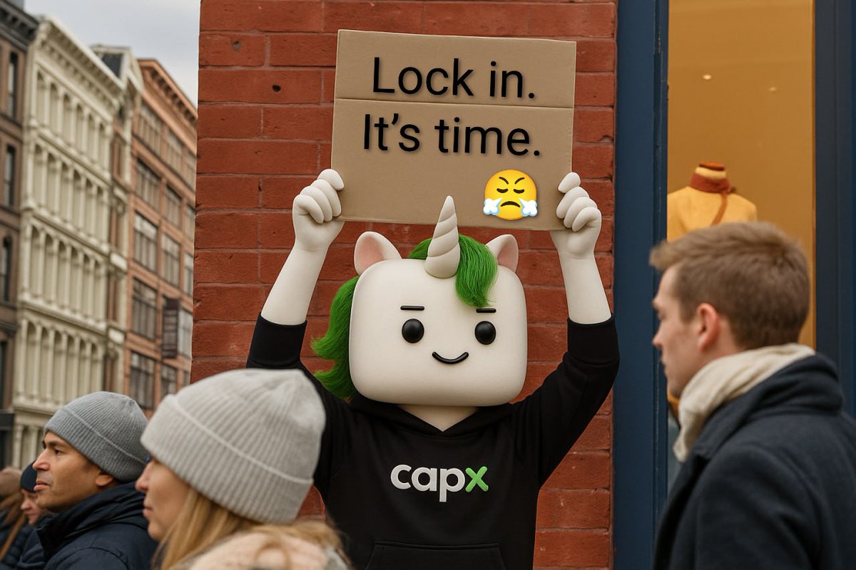 The Streets Are Speaking: <a href="/0xCapx/">Capx AI</a> Is Calling
When the Capx unicorn shows up in public, it’s not just for attention it’s a signal.  
-&gt;&gt;Lock in It’s time capx soldiers
This isn’t a slogan. It’s a rally cry for builders, believers, and anyone ready to own the future.

Dressed in