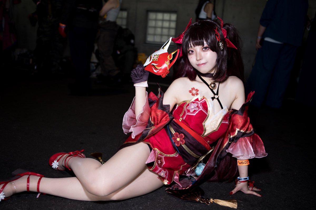 ienoso_777's tweet image. Cosplay
崩壊スターレイル　花火

撮影ありがとうございました✨
photo: @kuonji_kaede さん
#TGS2025 #TGSコスプレ