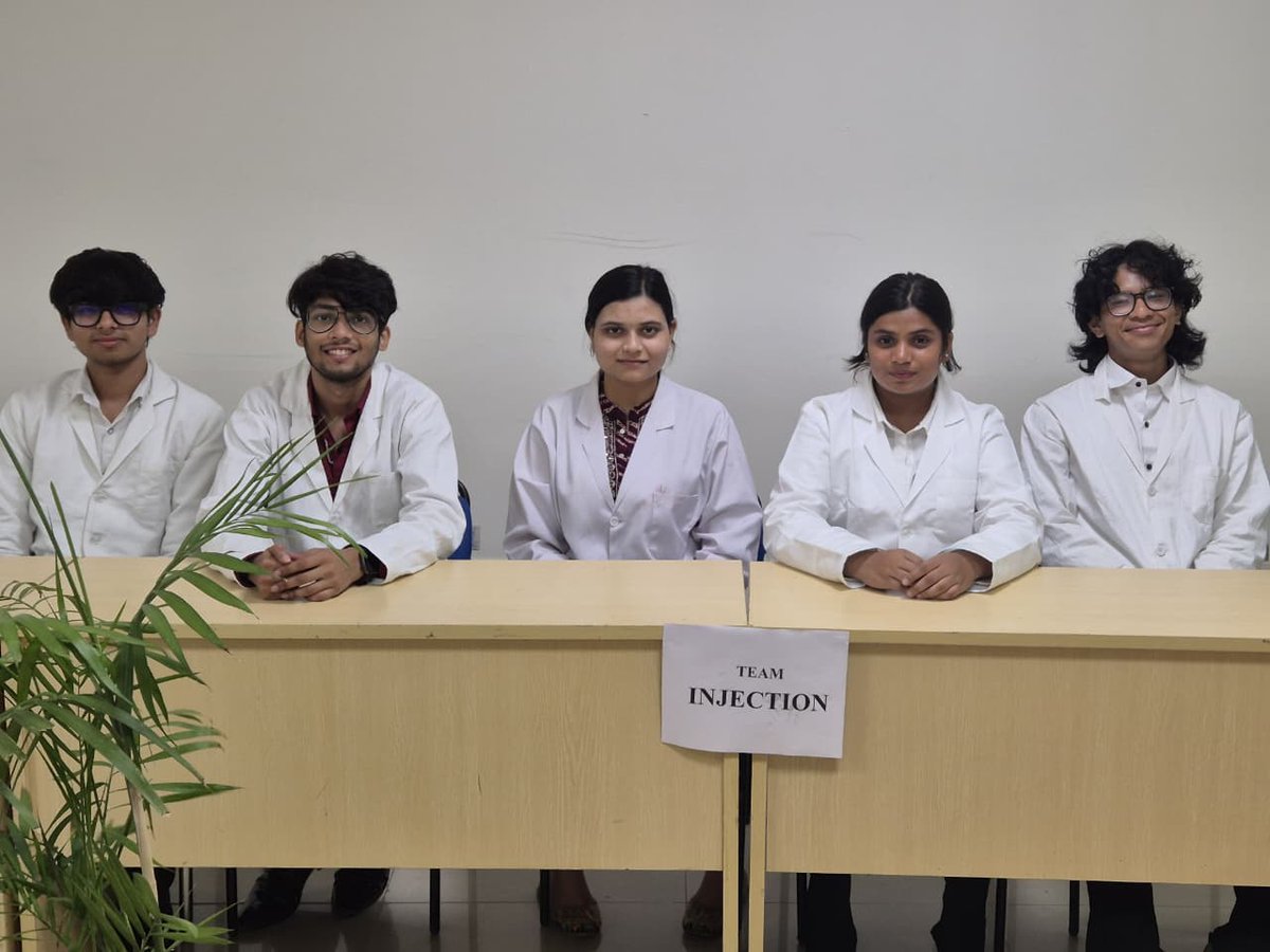 gnamity's tweet photo. Pharmacist Day Celebration at Amity Institute of Pharmacy, Amity University Greater Noida Campus
World Pharmacist Day was marked with great enthusiasm and creativity at the Amity Institute of Pharmacy (AIP), Amity University Greater Noida Campus.
#WorldPharmacistDay https://t.co/IpYyskGCaS