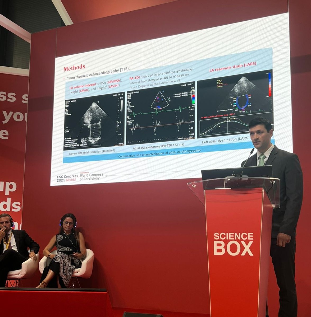 Un honor haber presentado en el ESC Congress 2025 (Madrid) 🇪🇸.
Una experiencia de aprendizaje, intercambio y motivación para seguir investigando y mejorando la atención de pacientes con arritmias ❤️⚡
📸 Algunas imágenes 👇

#ESC2025 #Cardiology #Electrophysiology