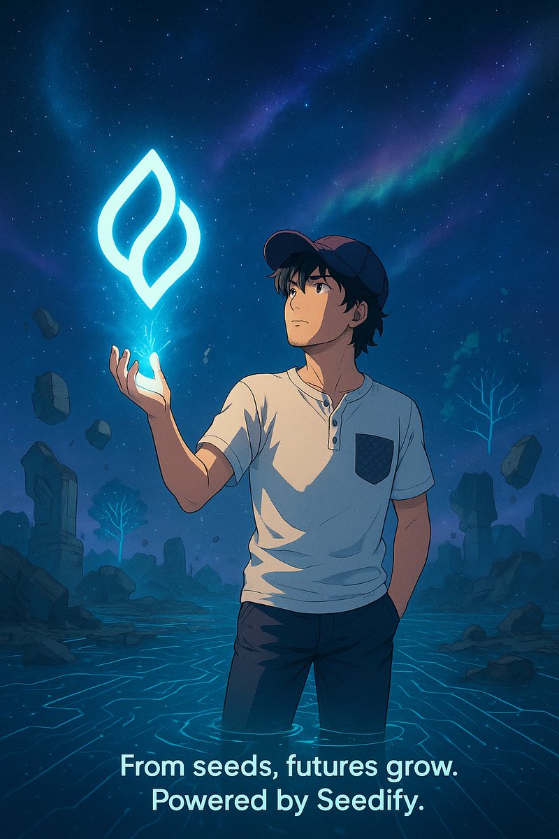 Abir7179's tweet image. Beneath the stars, seeds awaken.
@SeedifyFund  isn’t just launchpads, it’s the spark where visions ignite, projects bloom, and communities thrive. Every builder’s idea becomes tomorrow’s reality, powered by $SFUND. The future is growing right here. #Seedify #SFUND #Web3 #Future