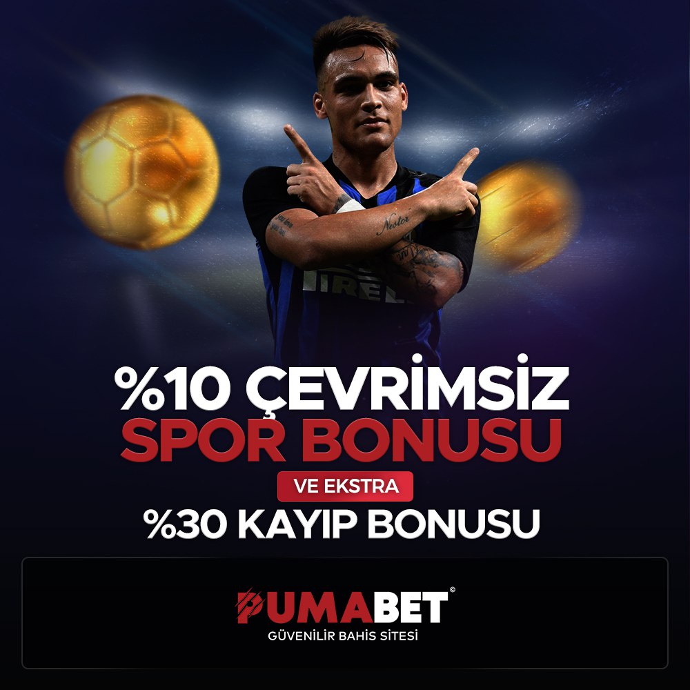 👑 PUMABET'TE FIRSAT BİTMEZ! 👑

💰 %10 Çevrimsiz Yatırım Bonusu ile kasanı güçlendir! 🚀
🔄 %30 Kayıp Bonusu ile kaybını telafi etme şansı yakala!

🔥 Kazanmaya da kayıpları telafi etmeye de hazır ol!

🔗 Hemen yatırım yap, avantajları kaçırma! ⏳