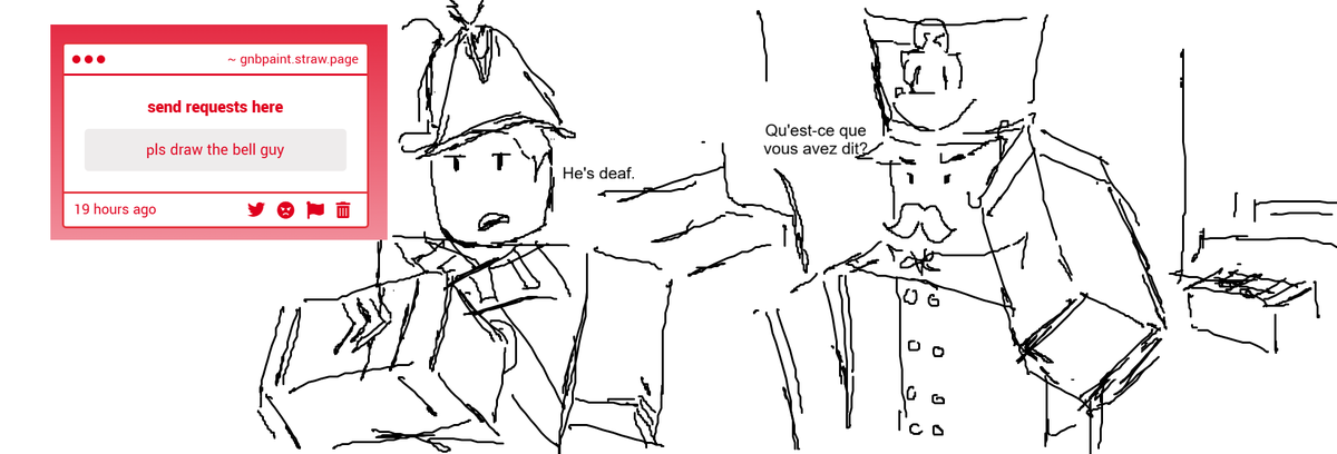 Request 46 - "pls draw the bell guy"