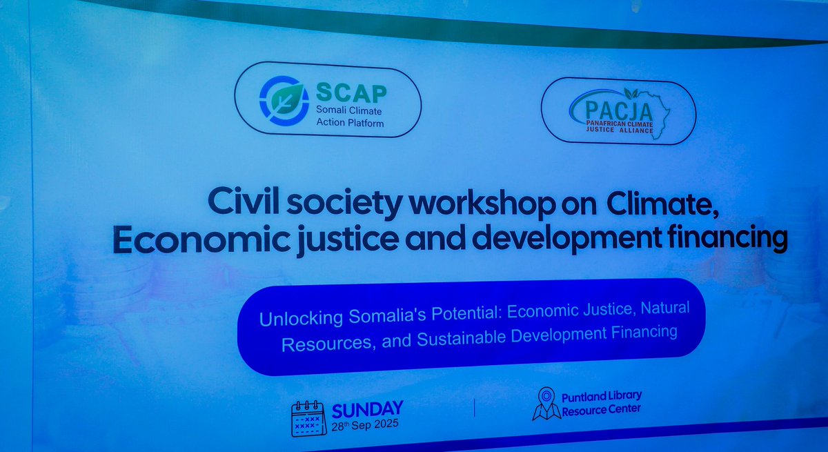 Somali Climate Action Platform tweet media