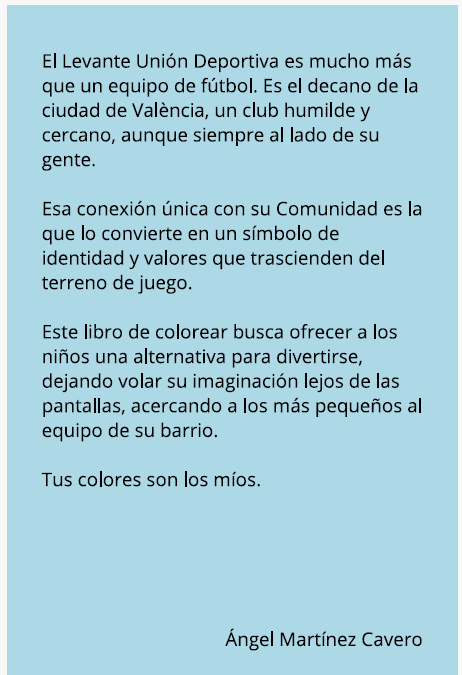 Ahora que entramos en alerta roja y por tanto se suspenden las clases, un poco de militancia granota.

Para todos los papis del <a href="/LevanteUD/">Levante UD</a>, aquí tenéis un PDF con la plantilla del primer equipo masculino para entretener a vuestra camada pintando.

👇

drive.google.com/file/d/1RQ9V6F…