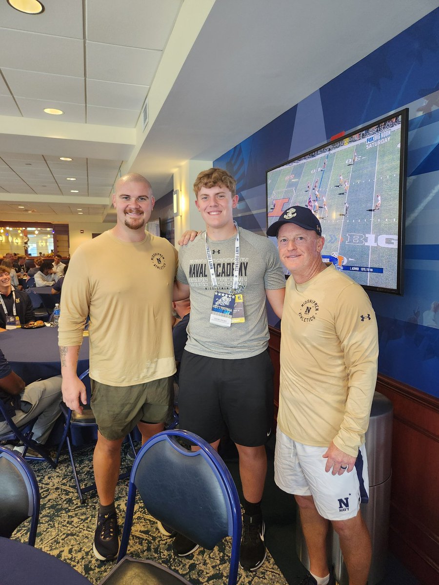 Gavin Dauby (@_gavindauby) on Twitter photo Thank you <a href="/NavyFB/">Navy Football</a> for a great time at the game yesterday! Looking forward to getting back soon. <a href="/_CoachNew/">🇺🇸 Brian Newberry ⚓️</a> <a href="/Jay_Guillermo57/">Coach Jay Guillermo</a> <a href="/Drew_Cronic/">Coach Cronic @ Navy</a> <a href="/CBCFootball/">CBCFootball</a> <a href="/ScottPingel10/">Scott Pingel</a> Thank you <a href="/NavyFB/">Navy Football</a> for a great time at the game yesterday! Looking forward to getting back soon. <a href="/_CoachNew/">🇺🇸 Brian Newberry ⚓️</a> <a href="/Jay_Guillermo57/">Coach Jay Guillermo</a> <a href="/Drew_Cronic/">Coach Cronic @ Navy</a> <a href="/CBCFootball/">CBCFootball</a> <a href="/ScottPingel10/">Scott Pingel</a>
