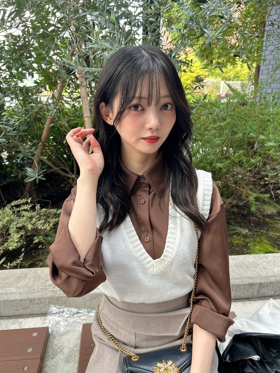 会えてうれしい幸せな日ありがとう☺️

秋コーデイメージしてみたけど
どうだったかな🍁？