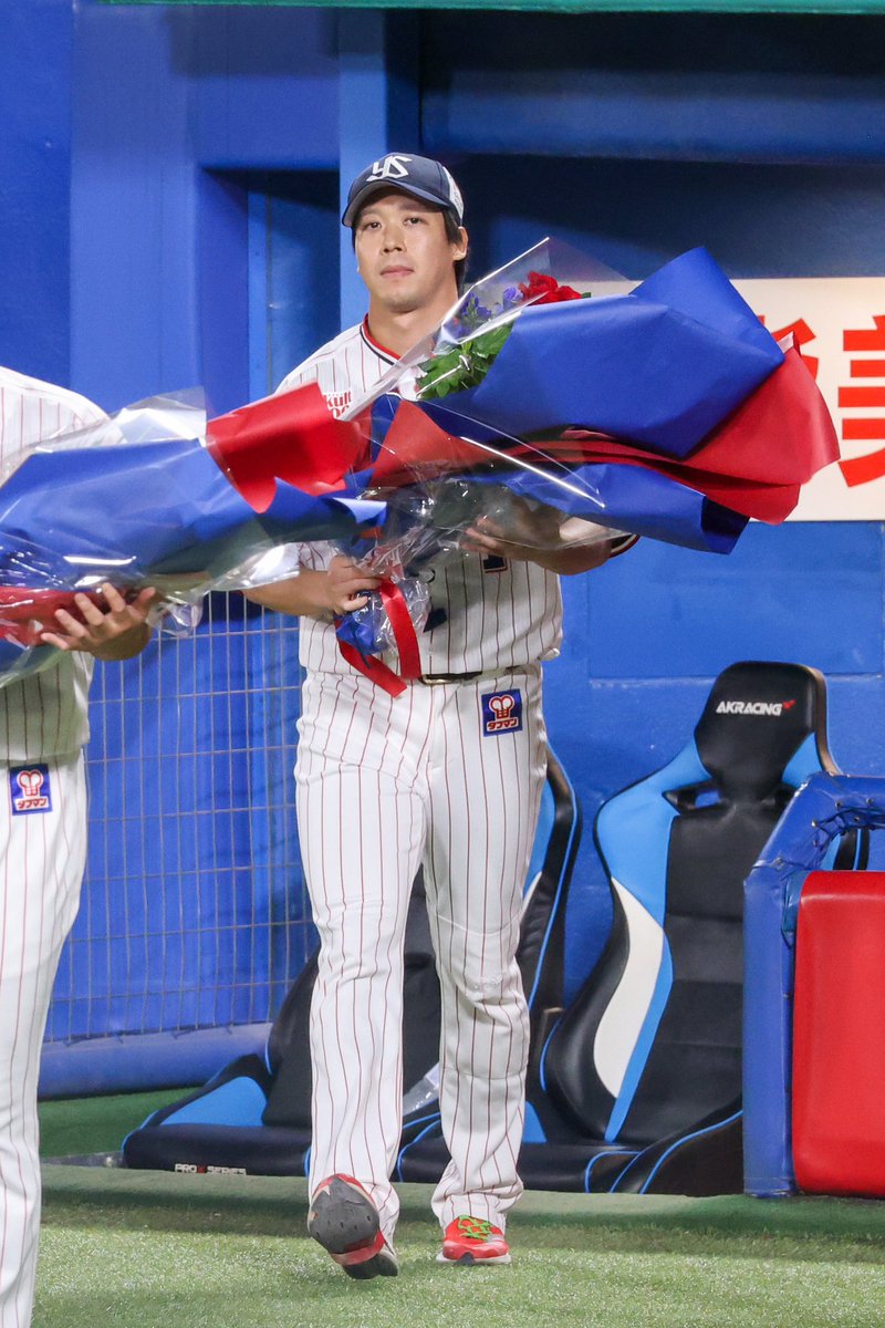 山田哲人　ユニフォーム Yamada Tetsuto] A close look at the visual shoot for the 2025