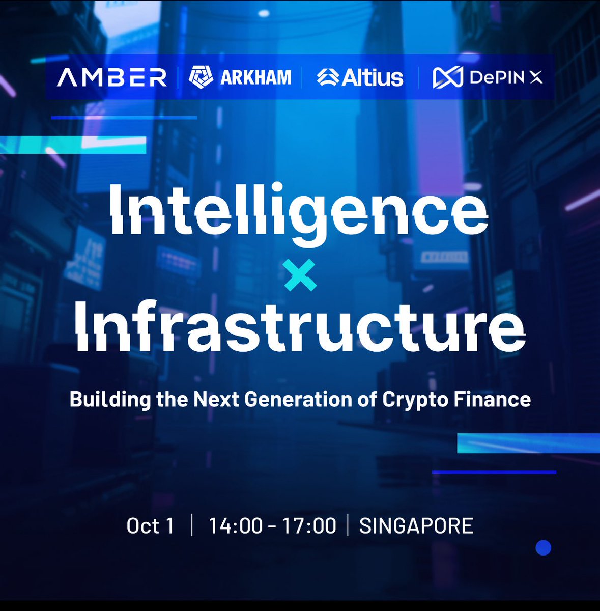_annabellehuang's tweet image. So good to be back on home turf 🇸🇬, but no time to slow down. From #KBW straight into #Token2049 week. Find me here this week👇

Signal: Institutional Strategies Amid the Noise
📅 Sept 29, 3:30 PM
🎤 The Infrastructure Builders’ Perspective
Speakers: Annabelle Huang (Altius…