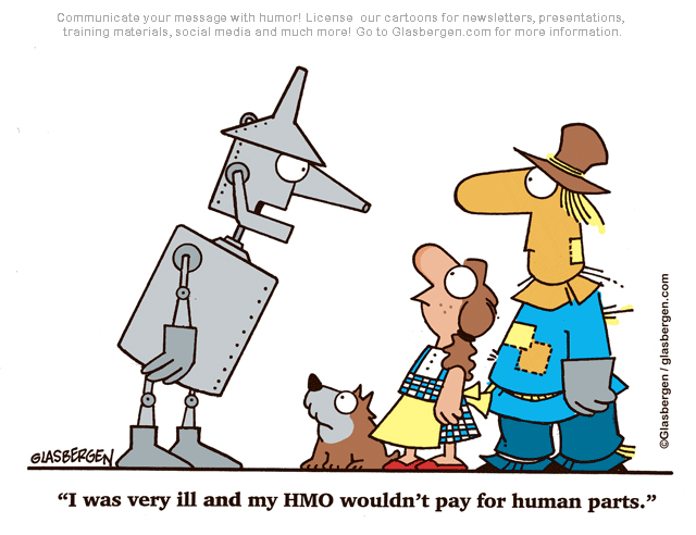 Communicate your message with humor! License  our cartoons for newsletters, presentations, training materials, social media and much more! Go to Glasbergen.com for more information.