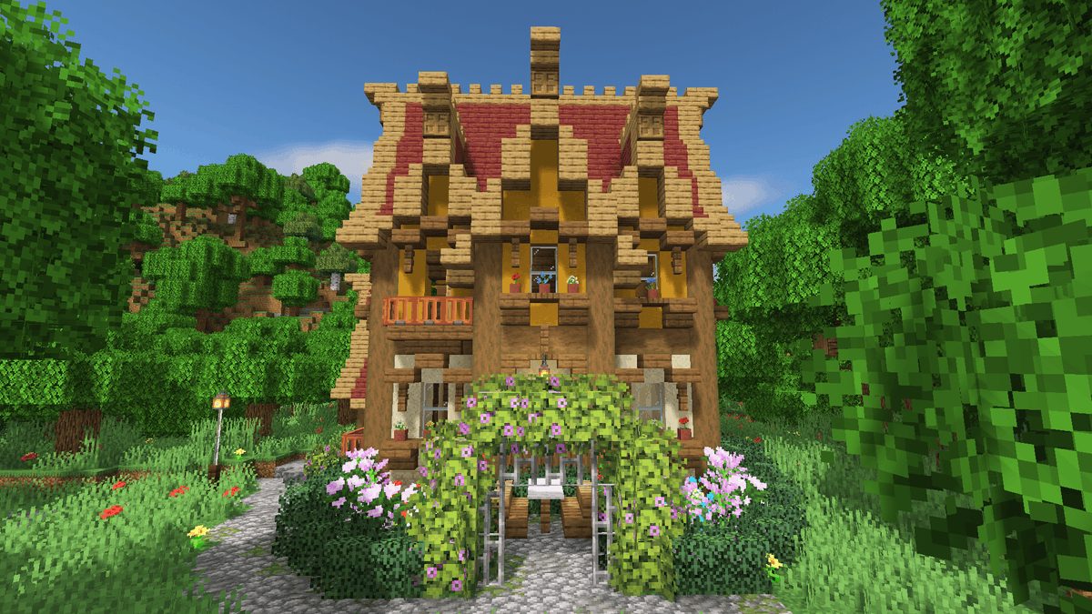 Lindolas_MC's tweet photo. Fantasy Minecraft House - ⬇️ (Java/Bedrock/Schematic/Litematic)
@Minecraft @Mojang #Minecraft #MinecraftMaps #MinecraftBuilds #MinecraftCreative #MinecraftHouse #MinecraftInterior #MinecraftFantasy #MinecraftMedieval
⬇️Download: https://t.co/5bM3qXukCp https://t.co/pkyzPy68vn