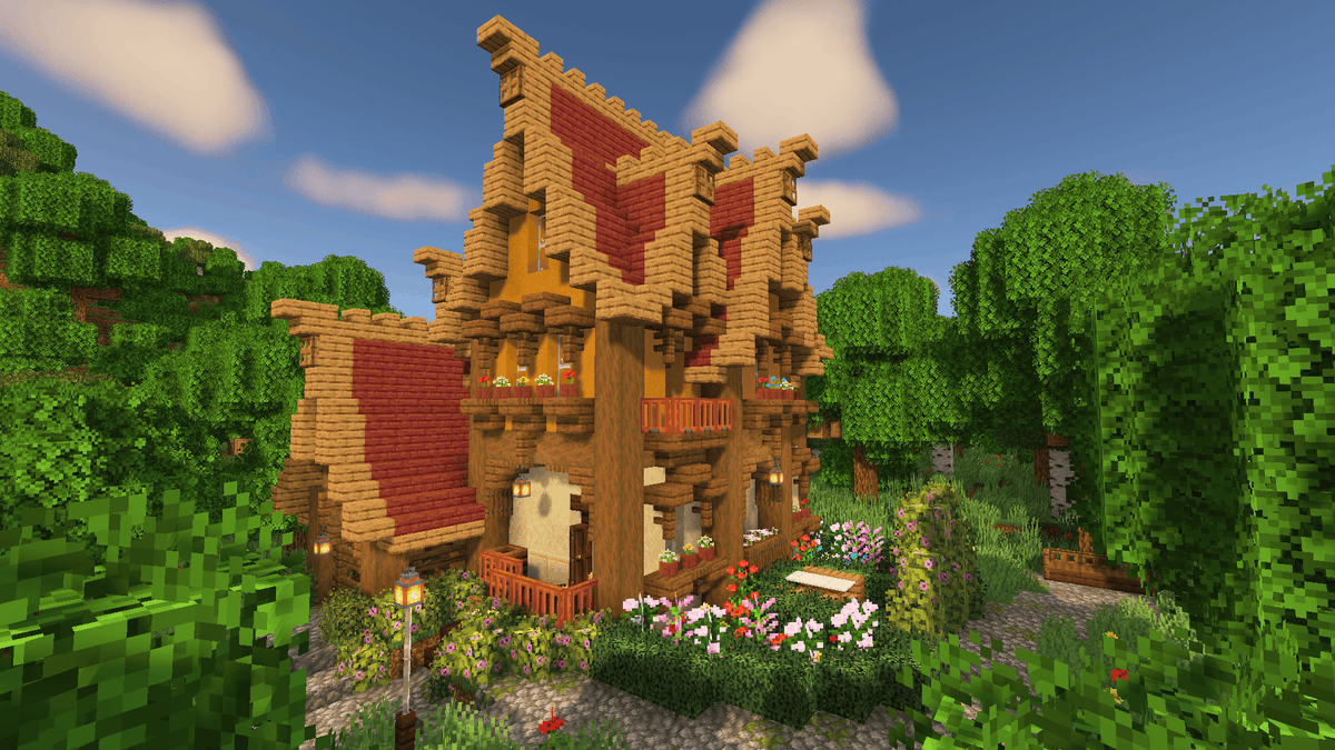 Lindolas_MC's tweet photo. Fantasy Minecraft House - ⬇️ (Java/Bedrock/Schematic/Litematic)
@Minecraft @Mojang #Minecraft #MinecraftMaps #MinecraftBuilds #MinecraftCreative #MinecraftHouse #MinecraftInterior #MinecraftFantasy #MinecraftMedieval
⬇️Download: https://t.co/5bM3qXukCp https://t.co/pkyzPy68vn