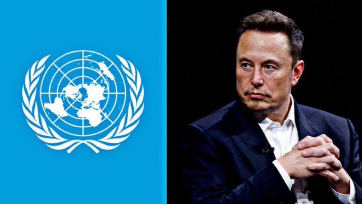 🚨BREAKING: Elon Musk is one of the first to back President Trump’s decision to DEFUND the United Nations.

Do you agree with him? 

A. YES
B. No
C. WITH ALL MY HEART